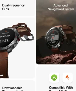 New Polar Grit X2 Pro Ti Lthr Brnz M/L Bronze