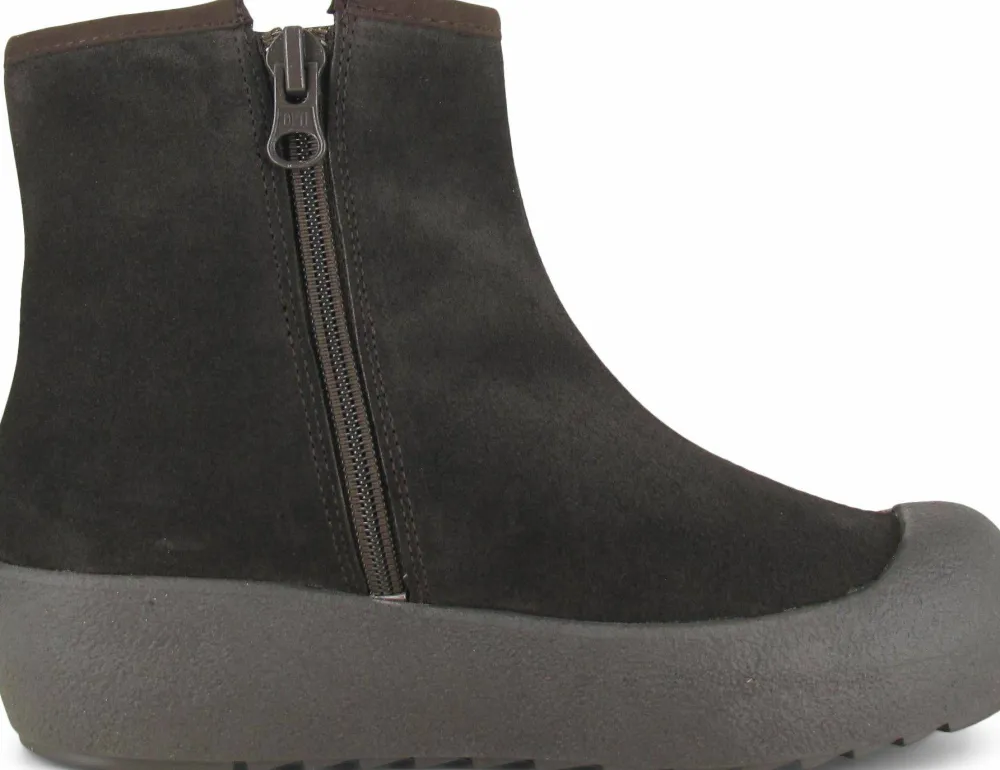 Best Pomar Women's Kallio GORE-TEX Ankle Boot Bark Suede(Fur L) Curling