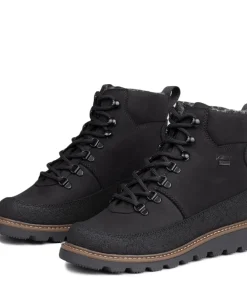 Clearance Pomar Women's Kerttu GORE-TEX Ankle Boot Black nub/PU/Black sole