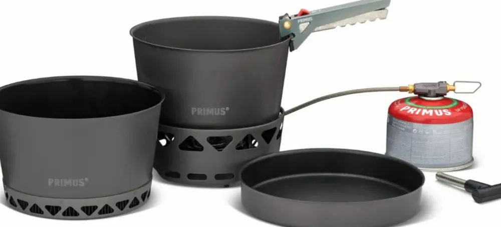 Discount Primus Primetech Stove Set II 2x2.3L W. Pan No color
