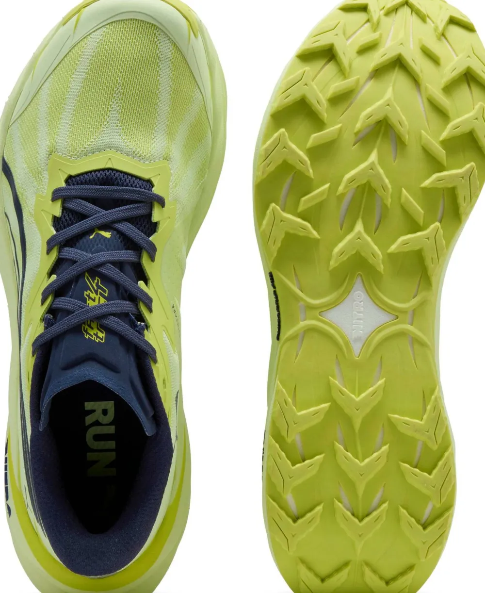 Sale Puma Men's Fast-Trac Nitro 4 Apple Spritz-Lux Lime-Deep Plum