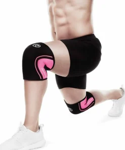 Rehband Rx Knee-Sleeve 5mm Black/Pink