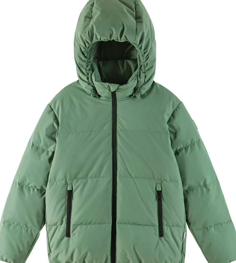 Outlet Reima Kids' Down Jacket Paimio Green Clay
