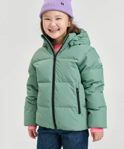 Outlet Reima Kids' Down Jacket Paimio Green Clay