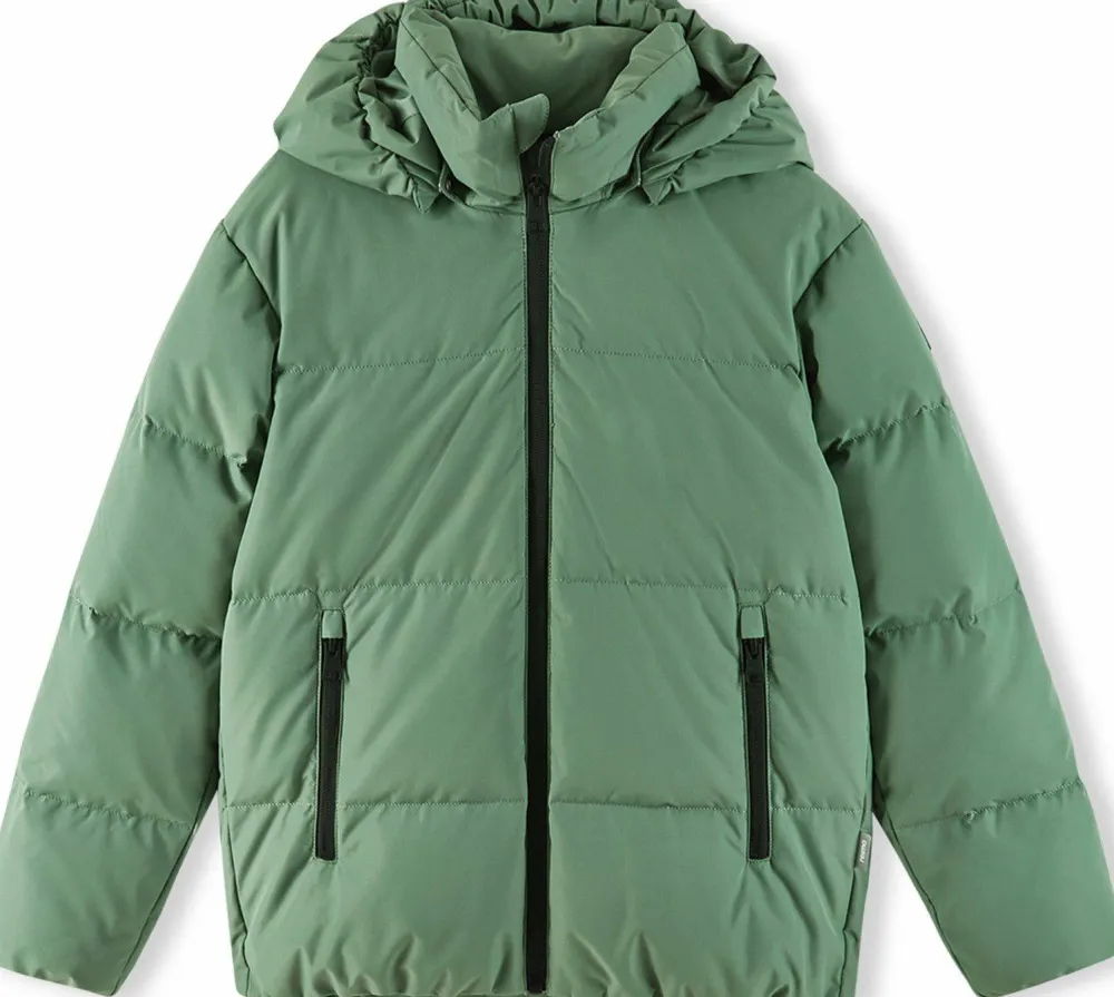 Outlet Reima Kids' Down Jacket Paimio Green Clay