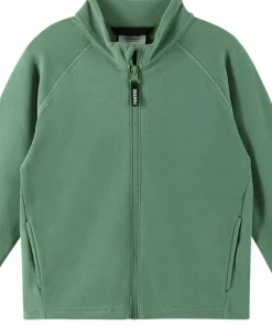 New Reima Kids' Fleece Sweater Tarpeen Green Clay