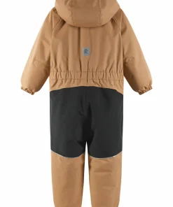 Reima Kids' tec Winter Overall Kaunisto Peanut Brown