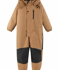 Reima Kids' tec Winter Overall Kaunisto Peanut Brown