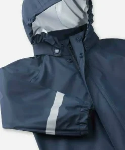 Sale Reima Kids' Shell Raincoat Lampi Navy Navy 6980
