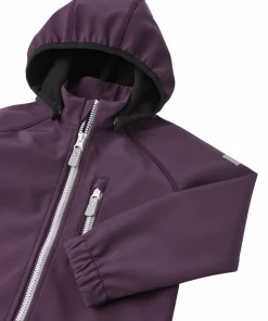 Sale Reima Kids' Softshell Jacket Vantti Deep Purple