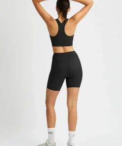 Online Röhnisch Women's Ribbed R Bike High Waist Tights Black
