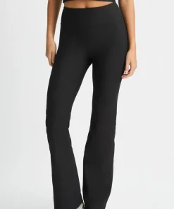 Discount Röhnisch Women's Ribbed R Flare High waist Tight Black