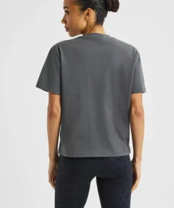 Best Röhnisch Women's Rohnisch Cotton Tee Dark Shadow