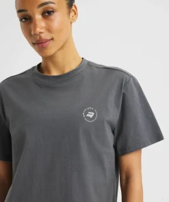 Best Röhnisch Women's Rohnisch Cotton Tee Dark Shadow