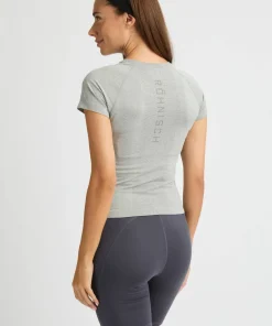 New Röhnisch Women's Seamless Flex Tee Grey Melange