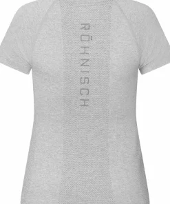 New Röhnisch Women's Seamless Flex Tee Grey Melange
