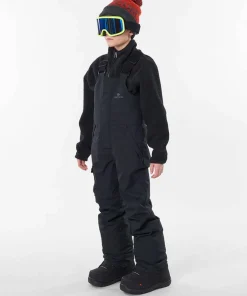 Rip Curl Juniors' Bib Pant Jet Black