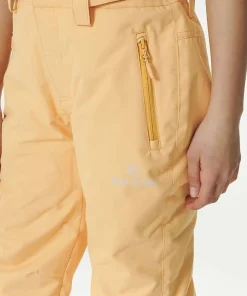 Sale Rip Curl Kids' Olly Snow Pant Pastel Orange