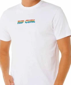 Outlet Rip Curl Men's Big Mumma Icon Tee Optical White