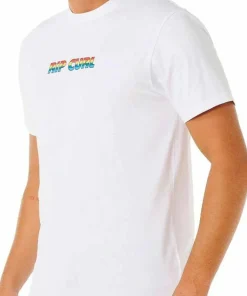Outlet Rip Curl Men's Big Mumma Icon Tee Optical White