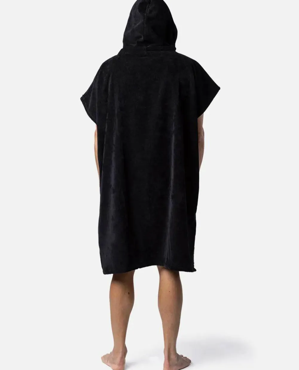 Rip Curl Men's Logo Hooded Towel Black