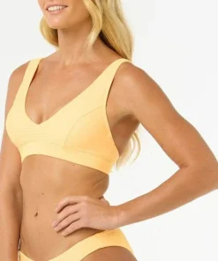 Online Rip Curl Women's Premium Surf D Cup Deep V Bikini Top Mango