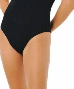 Best Rip Curl Women's Vibe Surf Cheeky One Piece Black