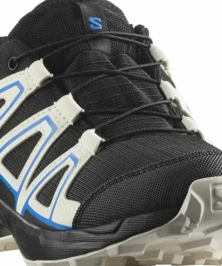 Discount Salomon Junior Speedcross Waterproof Black/Vanilla Ice/French Blue