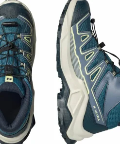 Salomon Junior's X Ultra Mid GORE-TEX Grisaille/Spellbound/Butterfly