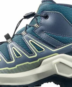 Salomon Junior's X Ultra Mid GORE-TEX Grisaille/Spellbound/Butterfly