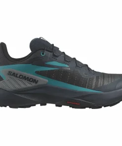 New Salomon Men's Genesis Carbon/Tahitian Tide/Quiet Shade Carbon / Tahitian Tide / Quiet Shade