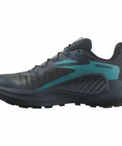 New Salomon Men's Genesis Carbon/Tahitian Tide/Quiet Shade Carbon / Tahitian Tide / Quiet Shade