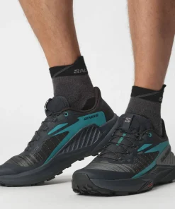 New Salomon Men's Genesis Carbon/Tahitian Tide/Quiet Shade Carbon / Tahitian Tide / Quiet Shade