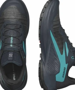 New Salomon Men's Genesis Carbon/Tahitian Tide/Quiet Shade Carbon / Tahitian Tide / Quiet Shade