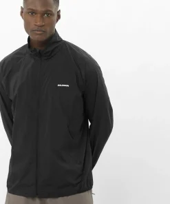 Salomon Men's SHAKEout FLY Jacket Deep Black Deep Black/