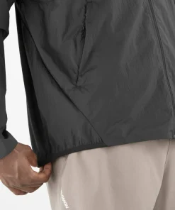 Salomon Men's SHAKEout FLY Jacket Deep Black Deep Black/