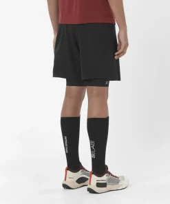 New Salomon Men's S/Lab Ultra 2in1 Deep Black/Deep Black Deep Black/Deep Black/