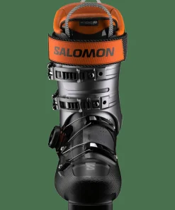 Hot Salomon Men's S/Pro Supra BOA 110 Black/Beluga Met./Orange Tiger Black / Beluga Met. / Orange Tiger