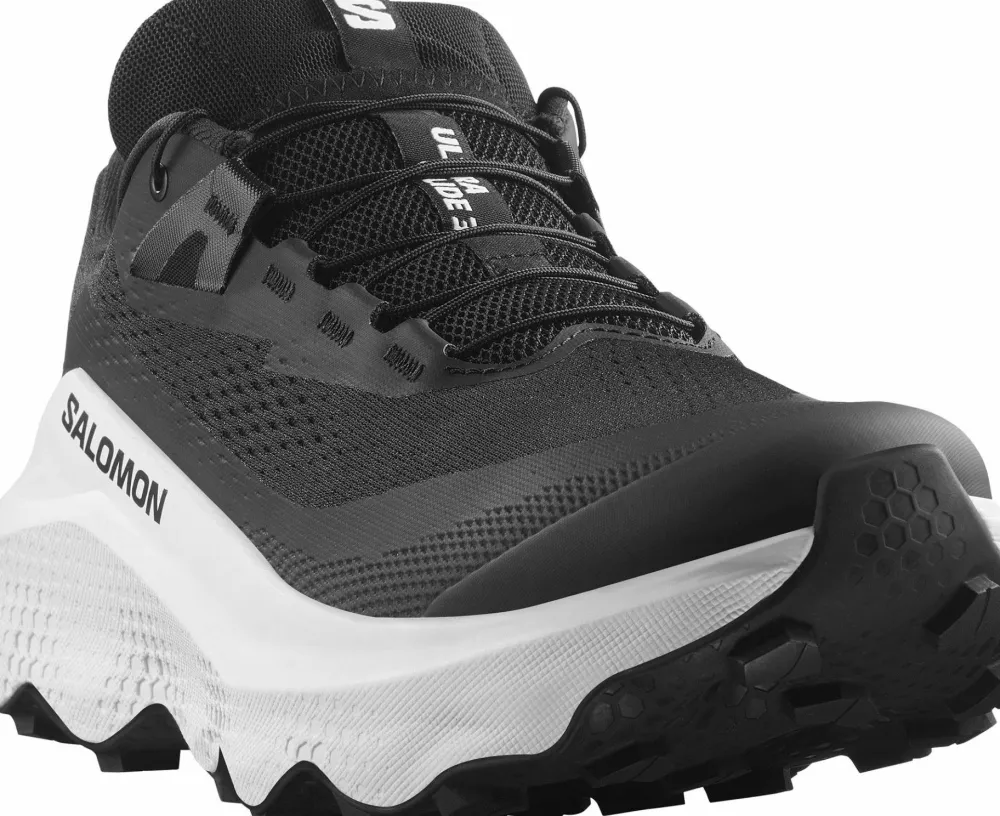 Discount Salomon Men's Ultra Glide 3 Black/White/Black