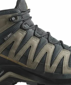 Online Salomon Men's X-Adventure Recon Mid GORE-TEX Asphalt/Falcon/Coyote Brown