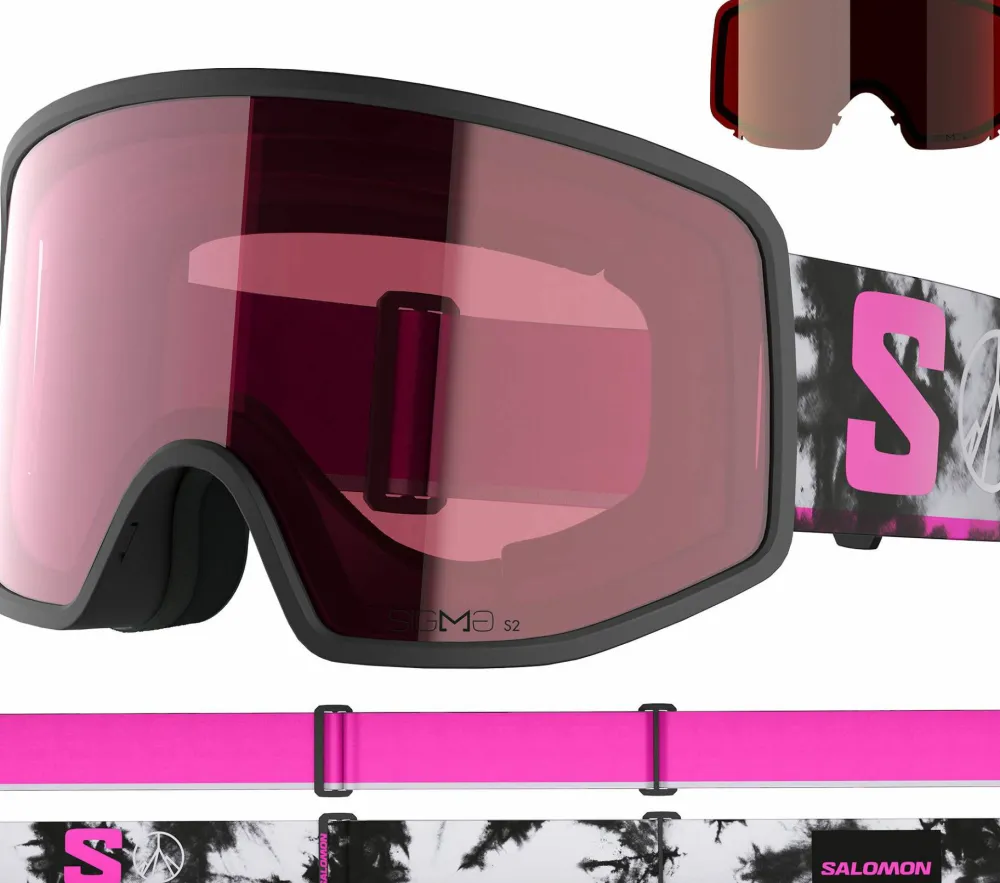 Hot Salomon Sentry Pro Sigma (And Extra Lens) Black
