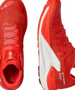 Outlet Salomon S/Lab Pulsar 4 Fiery Red/Vanilla Ice/Andorra