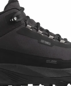 Clearance Salomon Unisex Shelter Spike Waterproof Black/Castlerock/Black Black / Castlerock / Black
