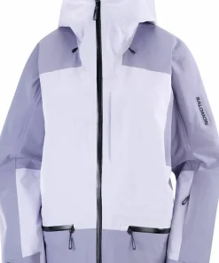 New Salomon Women's Absolute 3L Jacket Cosmic Sky/Blue Granite Cosmic Sky / Blue Granite