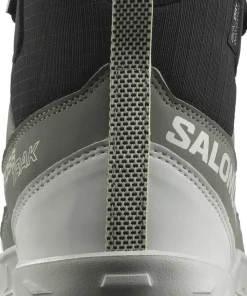 Online Salomon Women's Crosstrak Waterproof Agave Green/Black/Canary Green Agave Green / Black / Canary Green