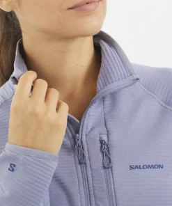 New Salomon Women's Essential Lightwarm Blue Granite Blue Granite/