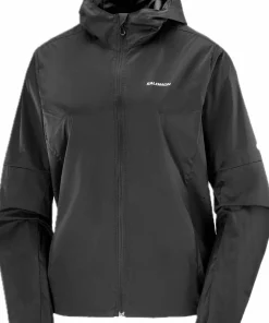 Outlet Salomon Women's Sense Aero Wind Jacket Black