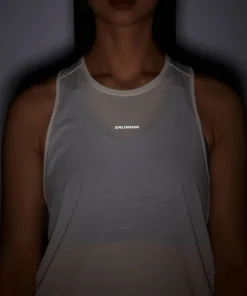 Hot Salomon Women's Shkout Core Tank Whisper White