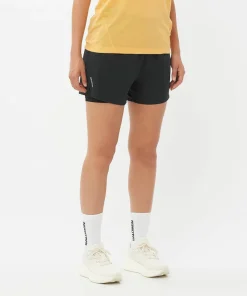 Best Salomon Women's Shkout Core 2in1 4 Deep Black/