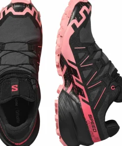 Salomon Women's Speedcross 6 GORE-TEX Nine Iron/Black/Flamingo Pink Nine Iron / Black / Flamingo Pink